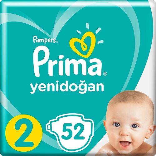 Prima Aktif Bebek 2 Numara Mini 52 Adet Ekonomik Paket Bebek Bezi